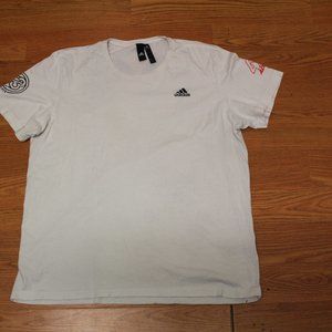 adidas la marque aux 3 band tee sz xl